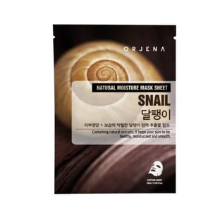 Masca servetel cu extract de mucina de melc, 1 bucata, Orjena