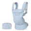 Draagzak Omni Deluxe Katoen, Serene Blauwe Bloemen, Ergobaby