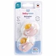 Latex orthodontische fopspenen, Veelkleurig, 18 maanden+, 2 stuks, Baby Nova