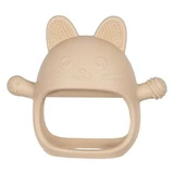 Beißspielzeug aus Silikon, Bubble Beige, Kitty, 3 Monate+, Appekids
