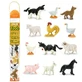 Set handgeschilderde beeldjes, boerderijdieren, 3 jaar+, 12 stuks, Safari Ltd