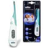 3 in 1 Digitalthermometer mit flexibler Spitze, Braun