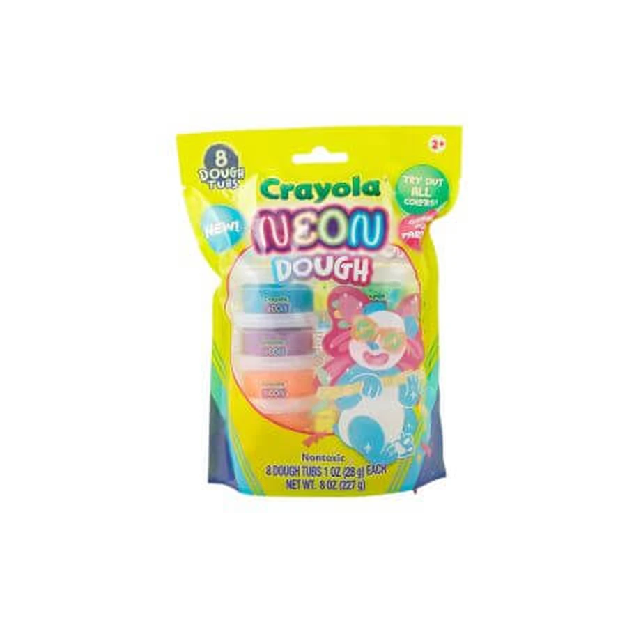 Silly Scent Neon, 2 Jahre+, 8 Dosen, Crayola