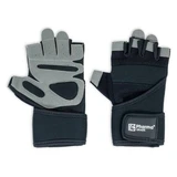 Quality artificial leather fitness gloves, size S, 1 pair, Pharma Grade