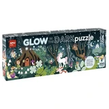 Puzzle Glow in the Dark, Magic Forest, 6 years+, 200 pieces, Apli Kids