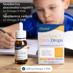 Picături Omega-3 DHA pentru copii, 60 ml, Efamol