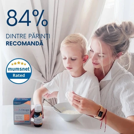 Picături Omega-3 DHA pentru copii, 60 ml, Efamol