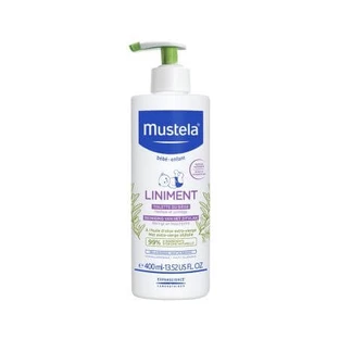 Loción limpiadora para la zona del pañal Linimento, 400 ml, Mustela