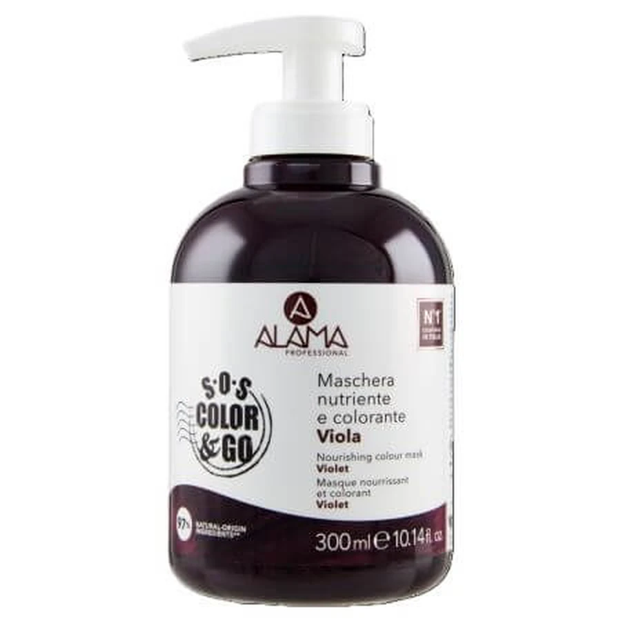 Haarfärbemaske Violet Colour Mask, 300 ml, Messing