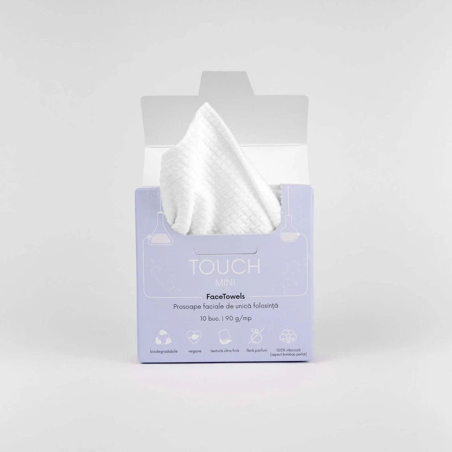 Disposable Touch Face Towels, 50 pieces, Se:Reskin