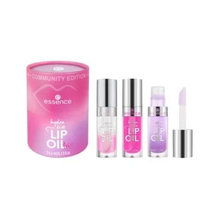 Set Trío Aceite Labial Hydra Kiss, 3 x 4 ml, Essence