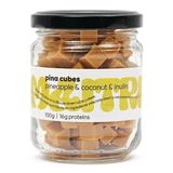 Pineapple and coconut fudge cubes Pina Cubes, 100 g