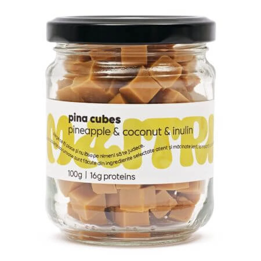 Cubes de fudge à l'ananas et à la noix de coco Pina Cubes, 100 g