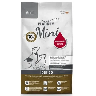 Dry food with Iberico for small adult dogs Mini Adult Dog, 900 g, Platinum