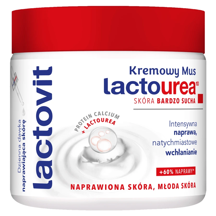 Lactovit Lactourea Körpermousse, 400 ml