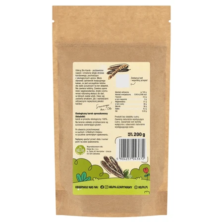 Helpa Bio Johannisbrotpulver, 200 g