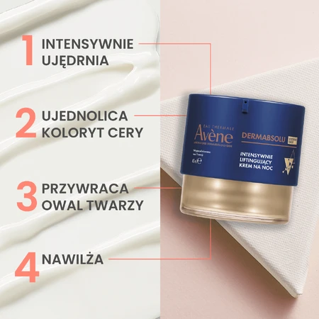 Avene Dermabsolu Advanced Firming Care Set, Lifting-Nachtcreme, 40 ml + Augenkontur-Füllcreme, 15 ml + Serum zur Wiederherstellung der Gesichtskonturen, 30 ml