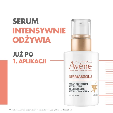 Avene Dermabsolu Advanced Firming Care Set, Lifting-Nachtcreme, 40 ml + Augenkontur-Füllcreme, 15 ml + Serum zur Wiederherstellung der Gesichtskonturen, 30 ml