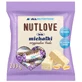 Allnutrition Nutlove Śnieżka Michałki Białe, bonbons aux cacahuètes dans un glaçage blanc, sans sucre ajouté, 200 g