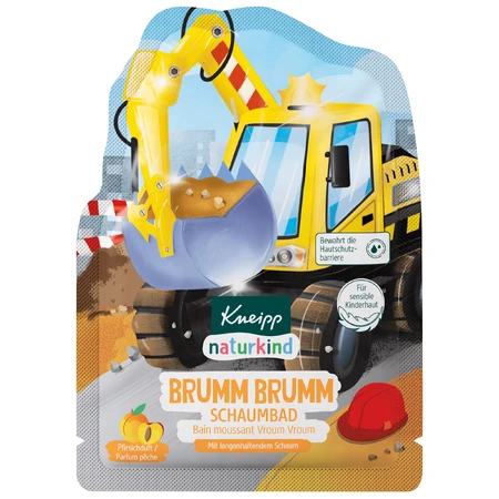 Kneipp Naturkind Brum-Brum, Sprudelbad flüssig, Pfirsich, 40 ml