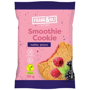 Frank&Oli Smoothie Cookie, zacht koekje, framboos en braam, 50 g