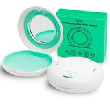 Zent Case, a case for retainers, aligners, braces, and overlays, white