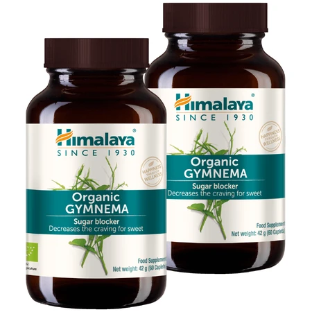 Himalaya Bio Gymnema set, 2 x 60 tabletten