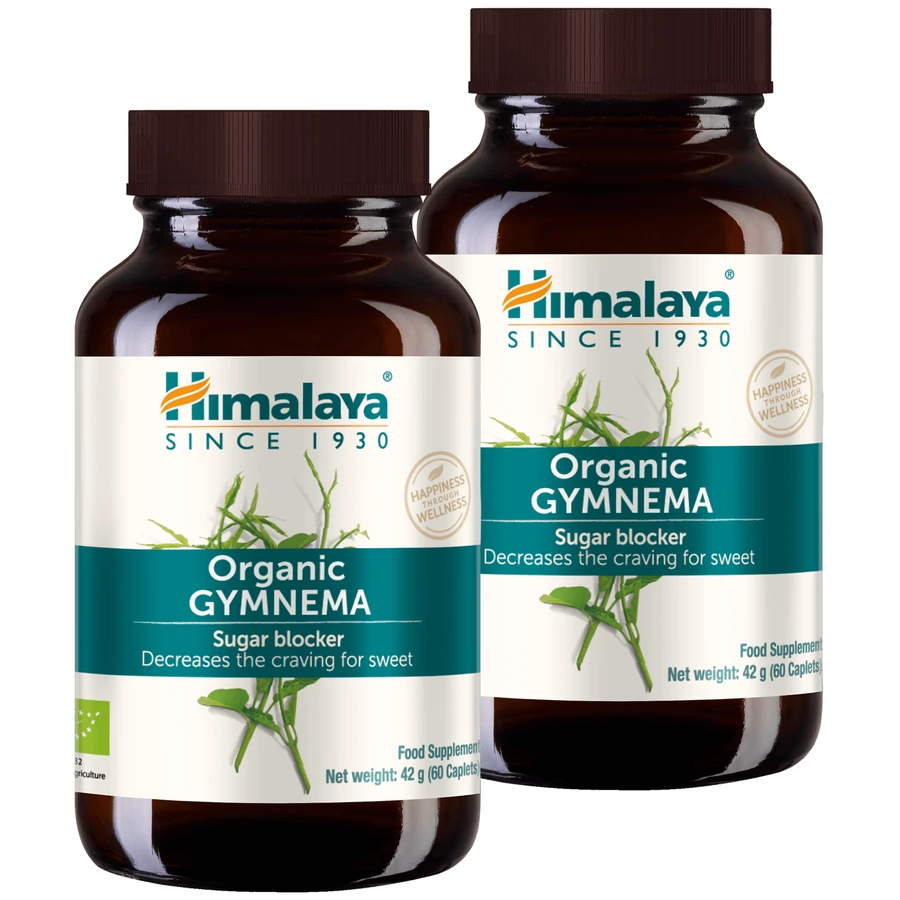 Himalaya Bio Gymnema set, 2 x 60 tabletten