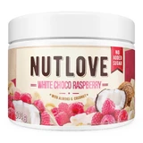 Allnutrition Nutlove White Choco Raspberry, Creme auf Basis weißer Schokolade mit Kokosraspeln, Mandeln und Himbeeren, ohne Zuckerzusatz, 500 g