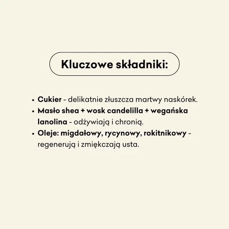 Cztery Szpaki, exfoliant buze, portocale amare, 15 ml