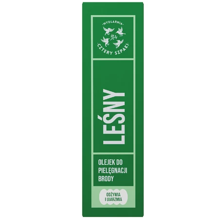 Cztery Szpaki, Bartpflegeöl, Wald, 30 ml