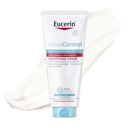 Eucerin AtopiControl, beruhigende Creme für die Exazerbationsphase der AD-Symptome, 100 ml