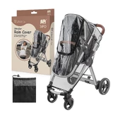 Sipo, regenhoes voor kinderwagen, transparant, 1 stuk