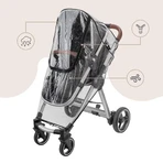 Sipo, rain cover for stroller, transparent, 1 piece
