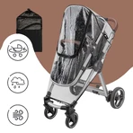 Sipo, rain cover for stroller, transparent, 1 piece