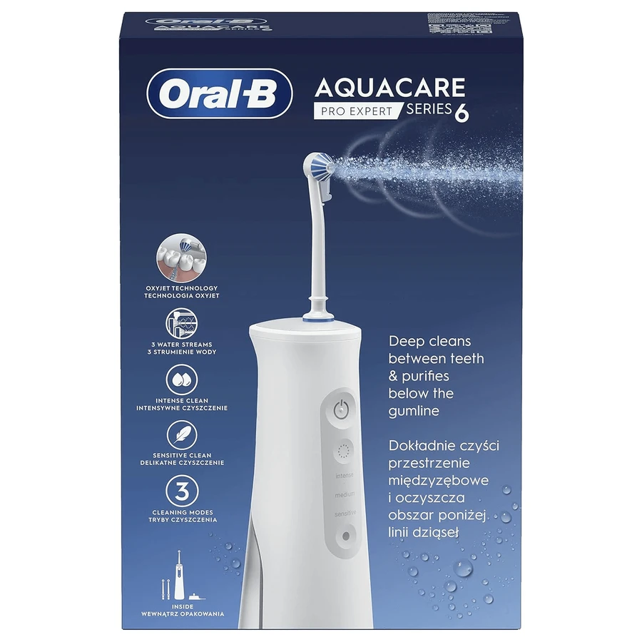 Oral-B AquaCare Pro-Expert Seria 6, irigator cu tehnologie OxyJet