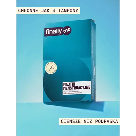 Finally.me Cozy Boxer, menstruatieslip, maat L