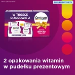Multicentrum Mujer 50+ Complemento multivitamínico, 90+30 comprimidos