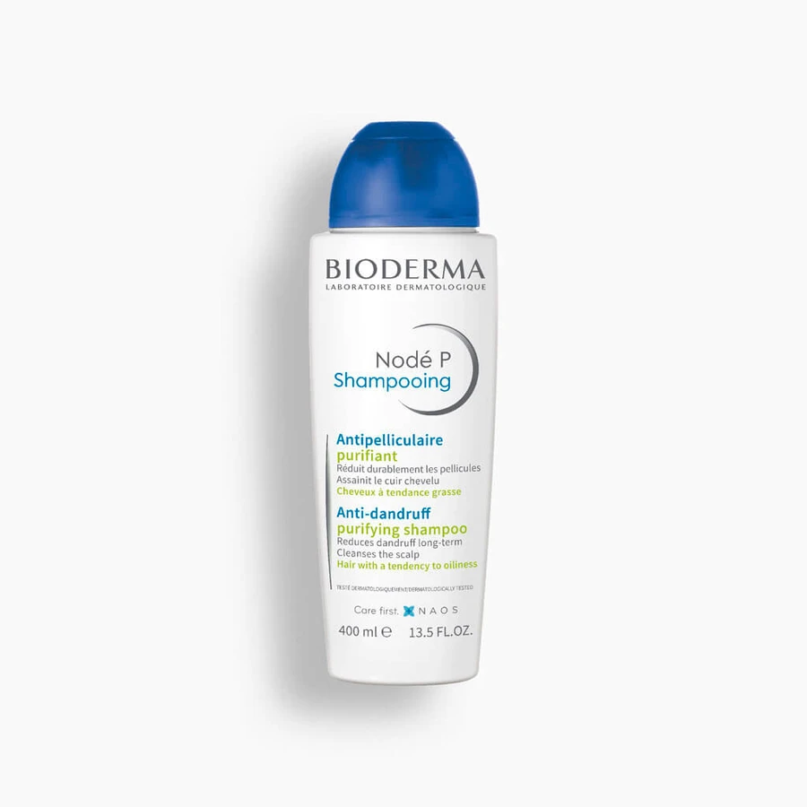 Bioderma Node P Shampooing Purifiant, anti-dandruff cleansing shampoo for oily hair, 400 ml