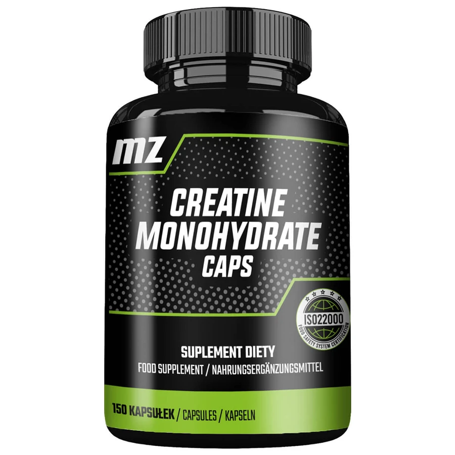 MZ-Store Creatine Monohydrate Caps, 150 capsules