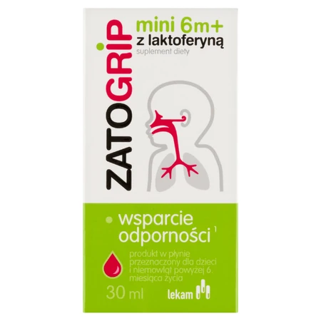 Zatogrip Mini 6m+ mit Lactoferrin, Tropfen für Kinder, 30 ml