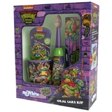 Mr. White Ninja Turtles, Zahnputzset für Kinder, Zahnbürste + Zahnpasta + Becher + Puzzle