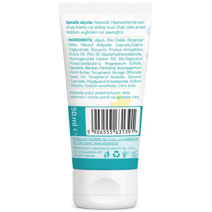 Aptederm Kids, Wintercreme für Kinder, ab Tag 1, SPF 30, 50 ml.