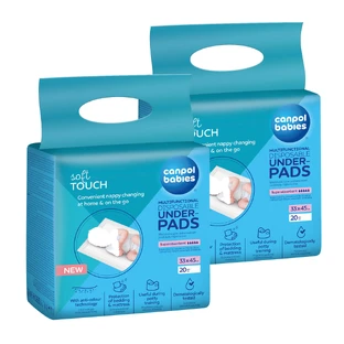 Canpol Babies set, multifunctioneel maandverband, 33 cm x 45 cm, 2 x 20 stuks