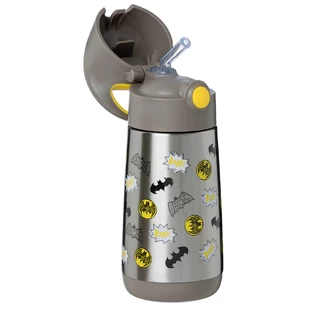 B.Box, thermische fles met rietje, babyfles, Batman, vanaf 12 maanden, 350 ml