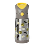 B.Box, thermische fles met rietje, babyfles, Batman, vanaf 12 maanden, 350 ml