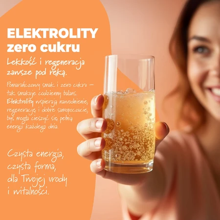 Simple Day Elektrolyten, sinaasappelsmaak, 20 bruistabletten