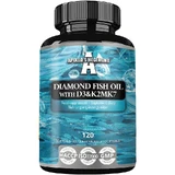 Apollo's Hegemonie Diamant Visolie D3K2, 120 capsules