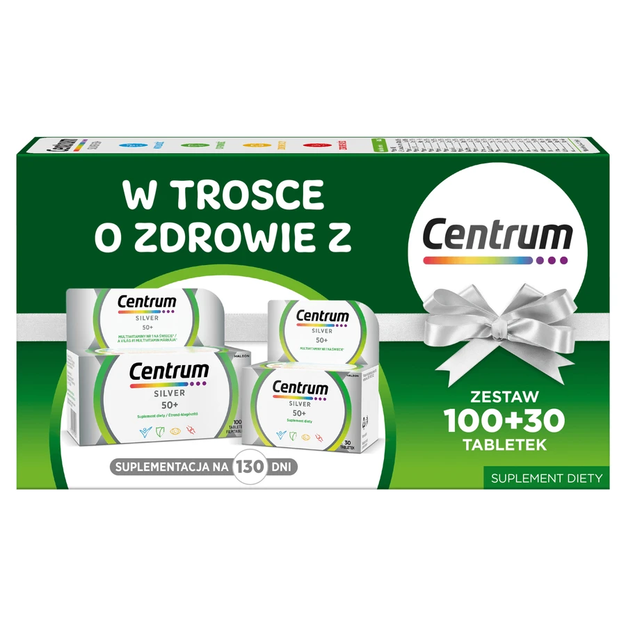 Centrum Silver 50+ Set, 100 + 30 Tabletten
