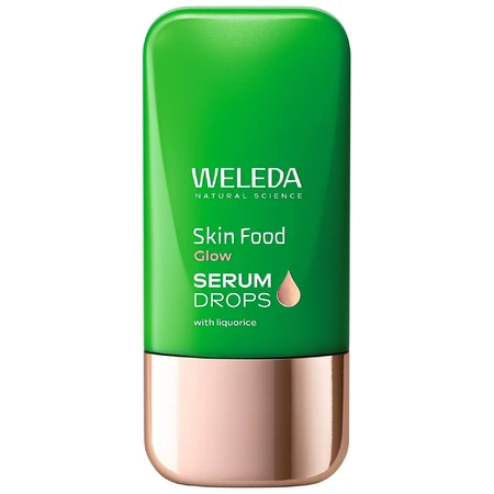 Weleda Skin Food Glow, ser iluminator în picături, 30 ml